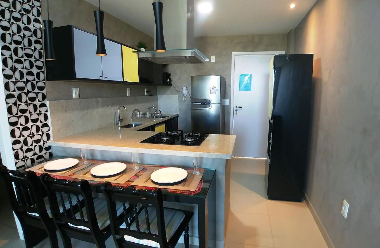 Apartament Areias Do Mar ! Charmoso E Com Ar Na Sala A318 Barra de São Miguel Zewnętrze zdjęcie