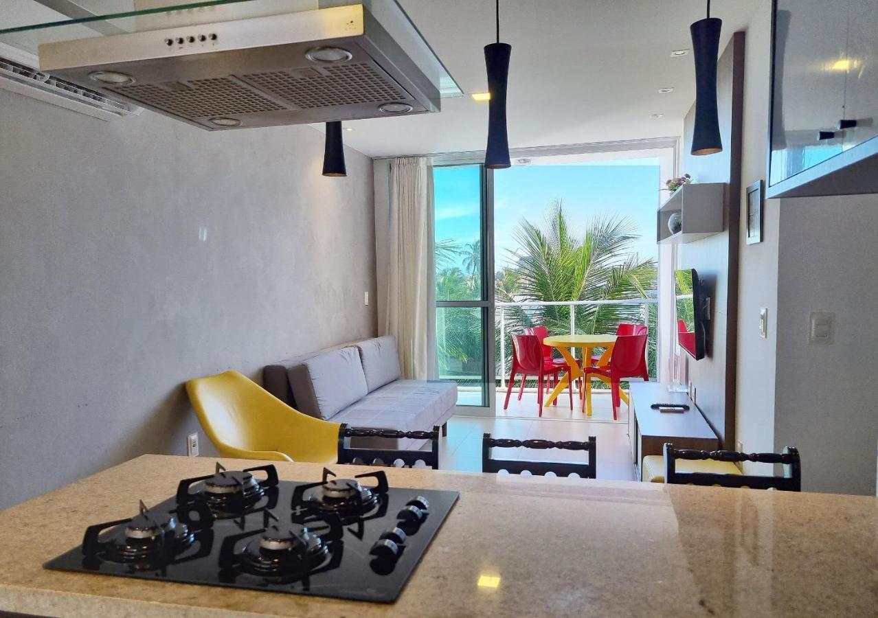 Apartament Areias Do Mar ! Charmoso E Com Ar Na Sala A318 Barra de São Miguel Zewnętrze zdjęcie